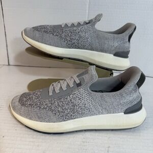 Peter Millar Shoes Sneaker Gray White Mens SZ 9 Hyperlight Apollo MA21EF11 EUC‎